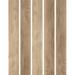 Bashian Home Montclair 7.25" x 48" X 3mm Wood Grain Glue Down Luxury Vinyl Plank Vinyl in Brown | 0.1181 H x 7.25 W x 48 D in | Wayfair