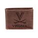 Brown Virginia Cavaliers Bi-Fold Leather Wallet