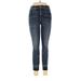 Lucky Brand Jeggings - High Rise: Blue Bottoms - Women's Size 4 - Sandwash