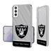 Las Vegas Raiders Personalized Endzone Plus Design Galaxy Clear Phone Case