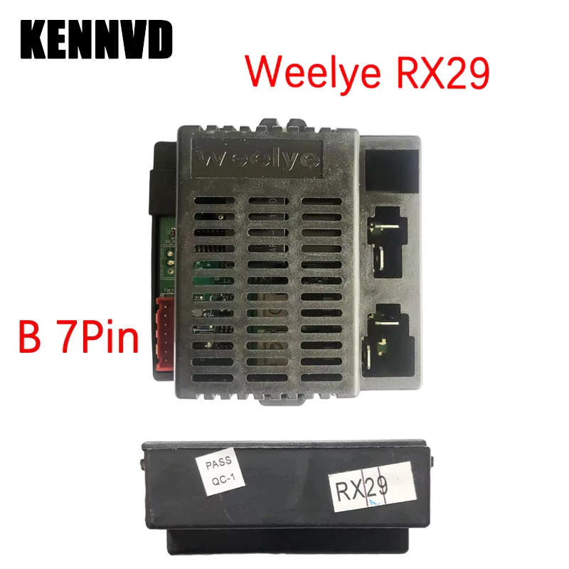 Wellye RX29 récepteur de voiture électrique pour enfants poussette contrôleur Bluetooth avec fonction de démarrage en douceur monter sur les pièces de voiture