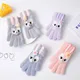 Gants de dessin animé lapin doux pour enfants mitaines doigt complet filles enfants filles