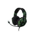 SureFire Skirmish Casque Avec fil Arceau Jouer USB Type-A Noir, Camouflage, Vert