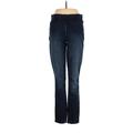 DKNY Jeans Jeans - High Rise Boot Cut Jeggings: Blue Bottoms - Women's Size 4 - Sandwash