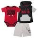 "Ensemble short et t-shirt Creeper Bank Shot des Chicago Bulls - Nouveau-né - unisexe Taille: 6-9 Months"