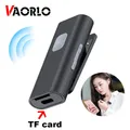 VAORLO ricevitore Bluetooth 5.0 ricevitore Audio Wireless adattatore Lavalier Jack AUX da 3.5mm con