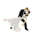 Romantic Groom & Bride Marry Resin Figurine Wedding Cake Topper Wedding Decoration