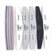 1pc Double Sided 80 100 150 180 240 Grit Nail File Moon Style Nail Polish File Set Limes