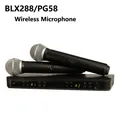 BLX8 BLX288 PG58 microfono wireless UHF kit doppio microfono microfono sistema wireless