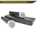 BLX8 BLX288 PG58 microfono wireless UHF kit doppio microfono microfono sistema wireless