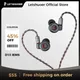 LETSHUOER D13 Dynamic Driver Earphones Wired In-ear Headphones High Quality Wired Headphones Hifi