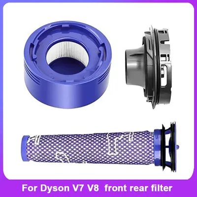 Passend für Dyson Staubsaugerzubehör V7 V8 Motor hintere Abdeckung vorne hinten Filterfilter Image
