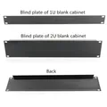 1U 19 "cabinet Rack Mount Standard 19 pollici 19 pollici cabinet nero 1U/2U Backplane scheda cieca per telaio Server 1U copertura deflettore