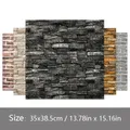 10-40pcs 35x38.5cm / 13.78in x 15.16in DIY Self-adhesive 3D Wall Stickers For Bedroom Waterproof