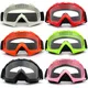 Skiing Goggles Transparent Windproof Motorcycle Goggles Cycling Sunglasses HD Anti-Fog Snow Goggle