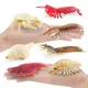 Marine Animals Simulation Mantis Shrimp Spiral Shell Squilla Model Action Anime Figures Snowman Crab