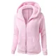 Frauen Fleece Kapuzen jacke festes Lamm Kaschmir Strickjacke Jacke Mantel Damen lässig Plüsch Herbst