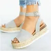 Sommer Frauen Sandalen Keile Schuhe Für Frauen Sandalen Sommer Schuhe Flip Flop Chaussures Femme Plattform Sandalen Plus Größe