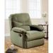 Recliner Chair Single Reclining Sofa Microfiber Chair Home Theater Seating Living Room Lounge Chaise with Padded Seat Backrest
