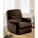 Recliner Chair Single Reclining Sofa Microfiber Chair Home Theater Seating Living Room Lounge Chaise with Padded Seat Backrest