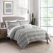 Chic Home Erma 4-Piece Distinct Seersucker Comforter Set