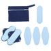1 Set Of 8pcs Sanitary Pads Polar Fleece Sanitary Napkins Washable Nursing Mats