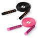 Tomshoo Fitness Training Jump Rope with Adjustable Length PVC Material Soft Foam Handles Suitable for All Ages