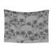 XMXY Dog Throw Blankets Soft Cozy Gray Skull Bones Print Pet Blankets for Couches Machine Washable for Indoor Cats Dogs Medium Size