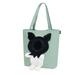 Cat Bag Pet Bag Can Show Cats Out Portable Canvas Bag Cute Pet Bag Walking Cat Portable Pet Bag