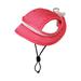 Summer Pet Hat Breathable Sunshade Cat Dog Hat Bow Princess Ear Leaking Dog