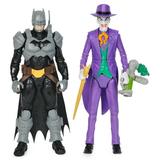 DC Comics Batman Adventures Batman vs The Joker Action Figures Set 2 Figures 12 Armor Accessories 12-inch Super Hero Kids Toy for Boys & Girls