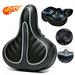 Comfort Wide Big Bum Soft Gel Bike Saddle Bicycle Seat Air Cushion Pad Cycling