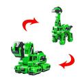 Toys Clearance 2023! CWCWFHZH Transforming Excavating Machinery Brachiosaurus Toys Engineering Vehicle Transformer Car Toy Pull Back Race Car Christmas Gifts for Boys and Girls Toys Car