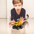Toys Clearance 2023! CWCWFHZH Electric Four-way Wireless Remote Control Vehicle Model Rc Off-road Vehicle with Lighting Excavator Engineering Vehicle Toy Simulation Toy