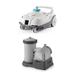 Intex ZX100 Automatic Pool Cleaner w/28633EG Cartridge Filter Pump System