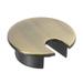 Uxcell Cable Hole Cover 1-3/8 Zinc Alloy Desk Cable Cord Grommet Bronze Tone