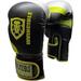 Invincible Fight Gear Standard Leather Hook and Loop Training Boxing Gloves in Ideal for Boxing Kickboxing Muay Thai MMA for Men Women and Kids