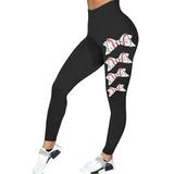 Women s Leggings Baseball Prints Fall Winter Christmas Yoga Pants Casual Comfort Baseball Pants Workout Trousers Plus Size Pants Sports Clothes