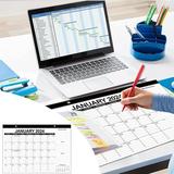 2024 Wall Calendar Cameland Desk Calendar 18 Month Desk Calendar/Wall Calendar Combo January 2024 To JUN 2025 2024 Calendar 12 Month Planner on Clearance