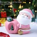 Nomeni Pencil Holder Clearance Santa Resin Ornament Christmas Pen Holder Desktop Ornament Creative Bedroom Living Room Desktop Decoration Christmas Gift School Supplies