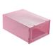 Ruimatai Extra Large Storage Heavy Duty Moving Bags Foldable Transparent Shoe Storage Box Plastic Stackable Shoe Storage Box