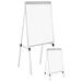 Universal 43033 Dry Erase Easel Board Easel Height: 42 to 67 Board: 29 x 41 White/Silver
