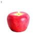 Red Fruit Candle Long Lasting Creative Design Wax Vivid Christmas Decor Fruit Scented Candle for Home