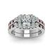 WQJNWEQ Valentines Day Gifts Jewelry Luxury Shiny Full Diamond Rings Wedding Bridal Rings Promise Rings on Sale