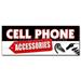 12 in. Cell Phones Accessories Decal Sticker - Mobile Wireless Chargers Cases