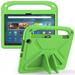 Feishell Fit for Amaon Fire Max 11 Tablet 2023 Kids Friendly EVA Shockproof Protective Case with Pencil Holder Portable Child Proof Handle Kickstand Durable Case Cover Green