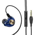 Wired Headset Stereo Surround In-ear Noise Reduction Quick Response 3.5mm Gaming Headphone Phone Supply
