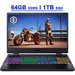 Acer Nitro 5 Premium Gaming Laptop 15.6 FHD IPS 144Hz Intel 12-core i5-12500H 64GB DDR5 1TB SSD GeForce RTX 4050 6GB Graphic RGB Backlit Thunderbolt4 AX1650i Win11 Black