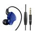 Feledorashia In-Ear Wire Earphones Universal Subwoofer Sport Earphones Noise Reduction High Sound Quality Holiday Gifts