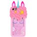 Mulafnxal Quicksand Unicorn Case for iPhone SE 2022/2020/7/8 4.7 Silicone 3D Cartoon Animal Cover Kids Girls Cute Cool Bling Glitter Kawaii Character Fashion Cases Skin for iPhone SE 2022/2020/7/8